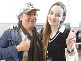 Un petit souvenir avec Laura Braga, dessinatrice de grand talent !