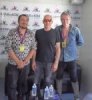 JP et Laurent Sage avec Joe Satriani